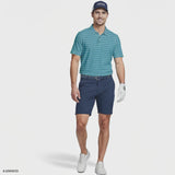 GOLF SWINGFLEX ELITE PRINTED POLO - TEAL