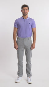 SALTWATER FLAT FRONT CHINO PANT - CINDER BLOCK