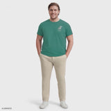 BIG & TALL SALTWATER SHORT SLEEVE GRAPHIC TEE - SMOKE PINE