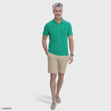 ADVANTAGE PERFORMANCE POLO - PINE GREEN