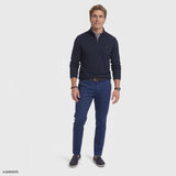 THERMASOFT SWEATER FLEECE QUARTER-ZIP - NAVY BLAZER
