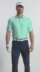 GOLF SWINGFLEX ELITE TITLEHOLDER POLO - LIMPET SHELL
