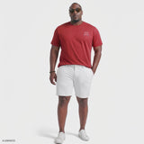 BIG & TALL SALTWATER SHORT SLEEVE GRAPHIC TEE - SUNDRIED TOMATO