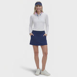 PALOMA 1/4 ZIP PULLOVER - BRIGHT WHITE