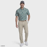 GOLF SWINGFLEX ELITE SHORT SLEEVE POLO - EGRET