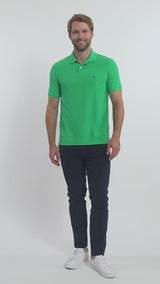 ADVANTAGE PERFORMANCE SHORT SLEEVE POLO - SIMPLY GREEN