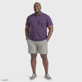 BIG & TALL ADVANTAGE PERFORMANCE SHORT SLEEVE POLO - NIGHTSHADE