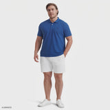 BIG & TALL ADVANTAGE PERFORMANCE SHORT SLEEVE POLO - TRUE BLUE