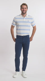 SALTWATER 5-POCKET PANT - CADET NAVY