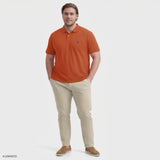 BIG & TALL ADVANTAGE PERFORMANCE SHORT SLEEVE POLO - POTTERS CLAY