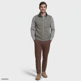 SWEATER FLEECE VEST - ULTIMATE GRAY