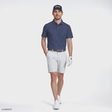 GOLF SWINGFLEX ELITE SHORT SLEEVE PRINTED POLO - SARGASSO SEA