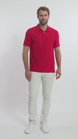 ADVANTAGE PERFORMANCE SHORT SLEEVE POLO - REAL RED