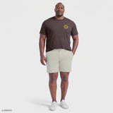 BIG & TALL SALTWATER SHORT SLEEVE GRAPHIC TEE - BLACK COFFEE