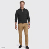 THERMASOFT SWEATER FLEECE QUARTER-ZIP - BLACK