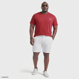 BIG & TALL SALTWATER SHORT SLEEVE GRAPHIC TEE - SUNDRIED TOMATO