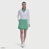 BREE PRINTED SKORT - GREENLAKE