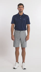 GOLF 9.5" MICRO POLY CLASSIC FIT SHORT - SILVER NICKEL