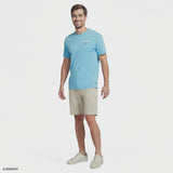 SALTWATER S/S GRAPHIC TEE - MILKY BLUE