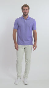 ADVANTAGE PERFORMANCE SHORT SLEEVE POLO - DAHLIA PURPLE