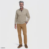 SHAKER FLEECE JACKET - ROCK HTHR