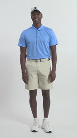 GOLF GRID POLO - RIVERIA BLUE