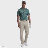 GOLF SWINGFLEX ELITE SHORT SLEEVE POLO - MEDITERRANEA