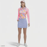 PALOMA PRINTED 1/4 ZIP PULLOVER - PRISM PINK