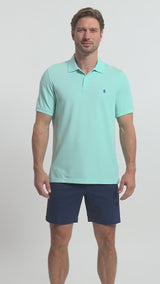 ADVANTAGE PERFORMANCE SHORT SLEEVE POLO - LIMPET SHELL