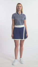 PENNY PULL ON SKORT - MEDIEVAL BLUE