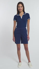 KATHRYN CLUB SHORT - MEDIEVAL BLUE