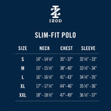 ADVANTAGE PERFORMANCE SHORT SLEEVE POLO SLIM - PEACOAT