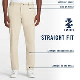 SALTWATER FLAT FRONT CHINO PANT - FEDERAL BLUE