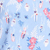 BREEZE SHORT SLEEVE PRINTED BUTTON-DOWN SHIRT - DELLA ROBBIA BLUE